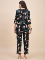 Cotton Women Kurta Set for Women Co-Ords Set, Kurta with Pant - Image 4