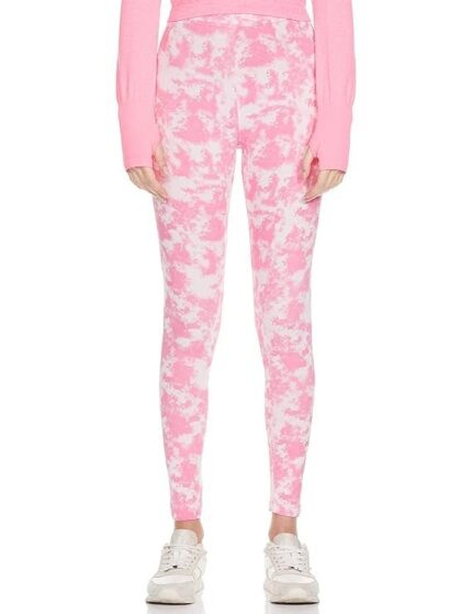 Women Abstract Printed Elasticated Waist Skinny Fit Leggings