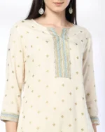Women All-Over Print Straight Kurta - Image 2