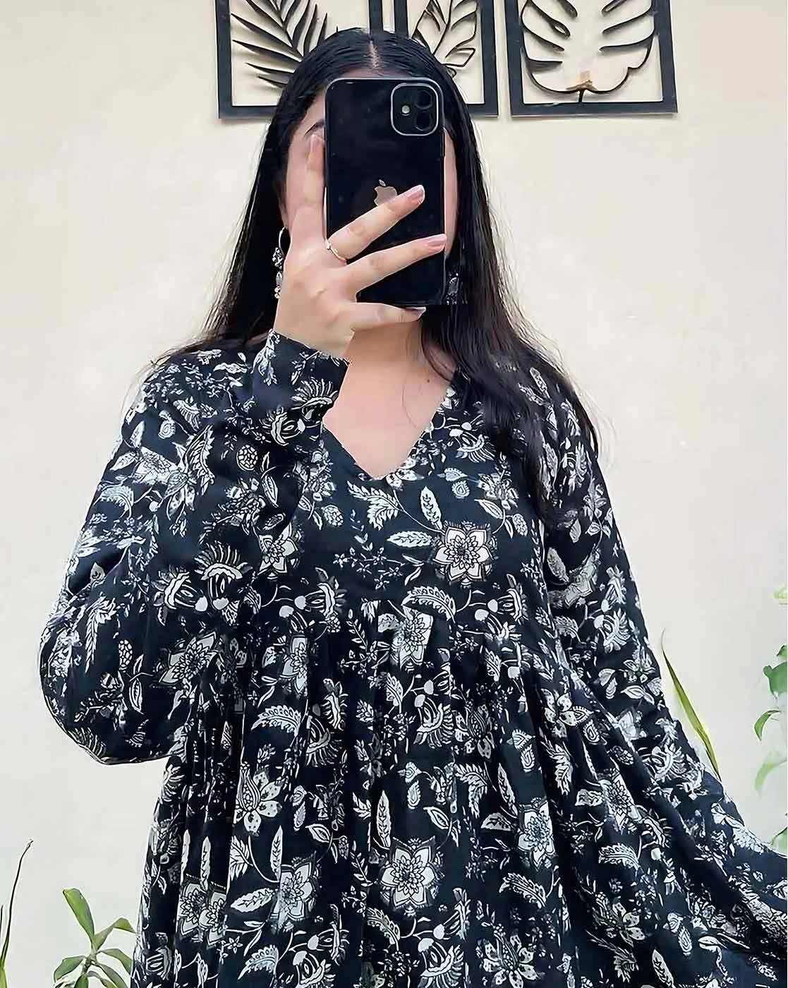 1117Wx1400H-702266767-black-MODEL2.webp Women Typographic Print Regular Fit T-Shirt - Image 1