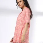 Women Geometric Print A-Line Kurti
