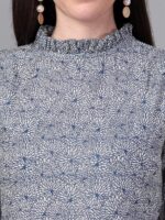 DRESSES FOR WOMEN WESTERN WEAR NAVY BLUE DRESS - Image 2